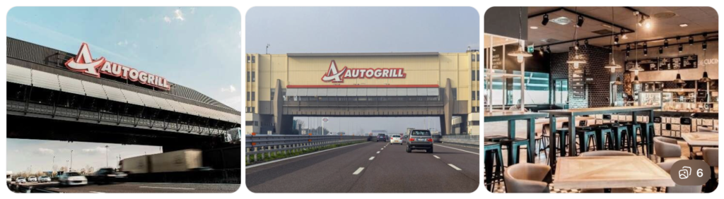 Kim Tài Trạm dừng chân Autogrill Ý Highway Rest Stop Vietnam